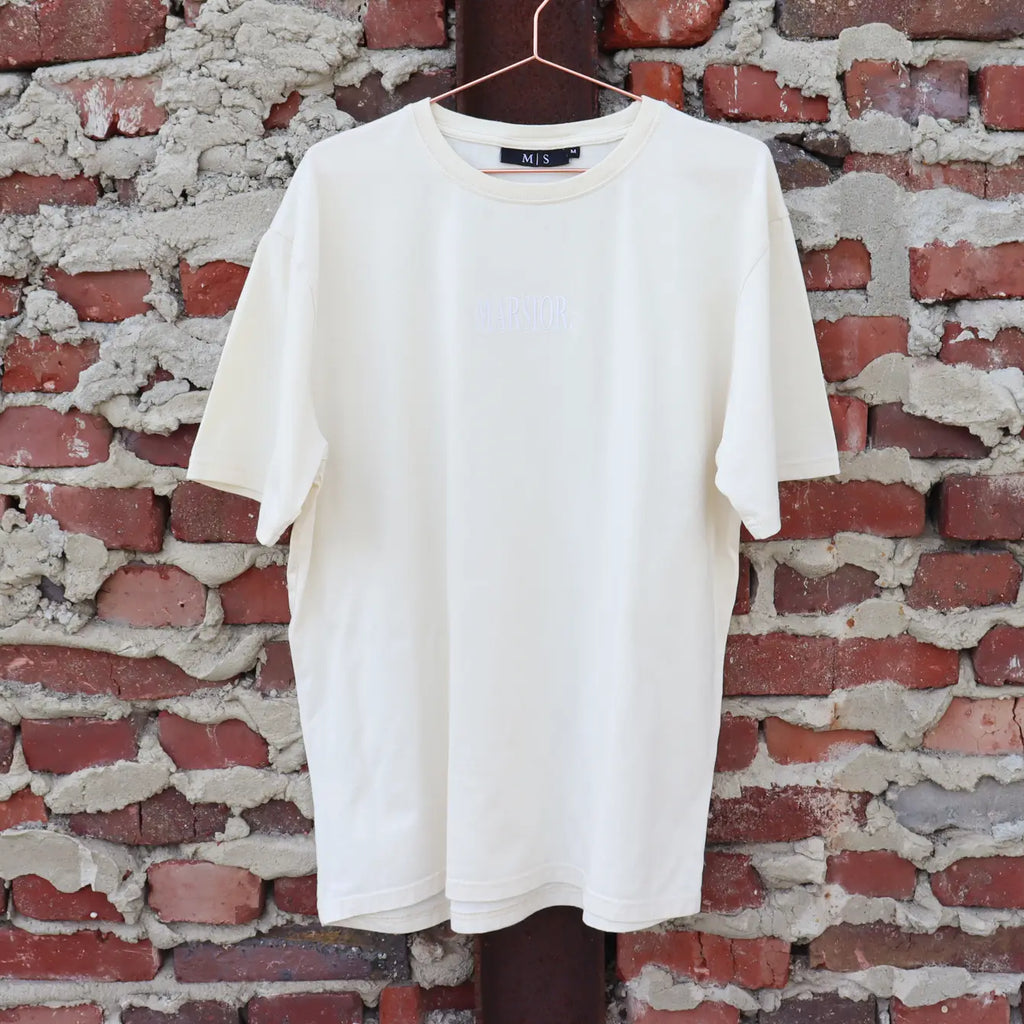 MARSIOR. - T-Shirt - White Cremé