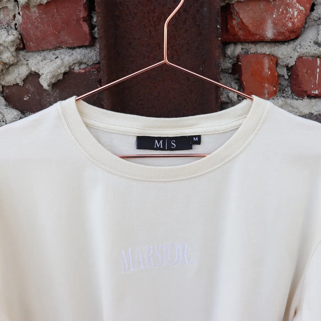 MARSIOR. - T-Shirt - White Cremé