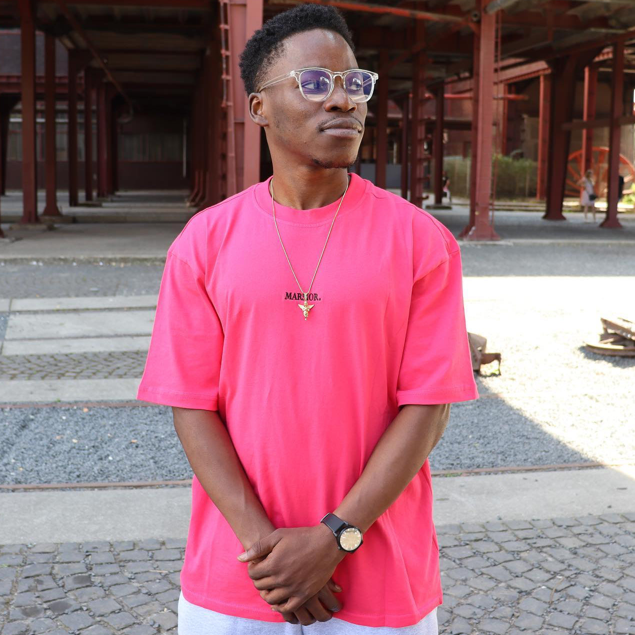 MARSIOR. - T-Shirt - Paradise Pink