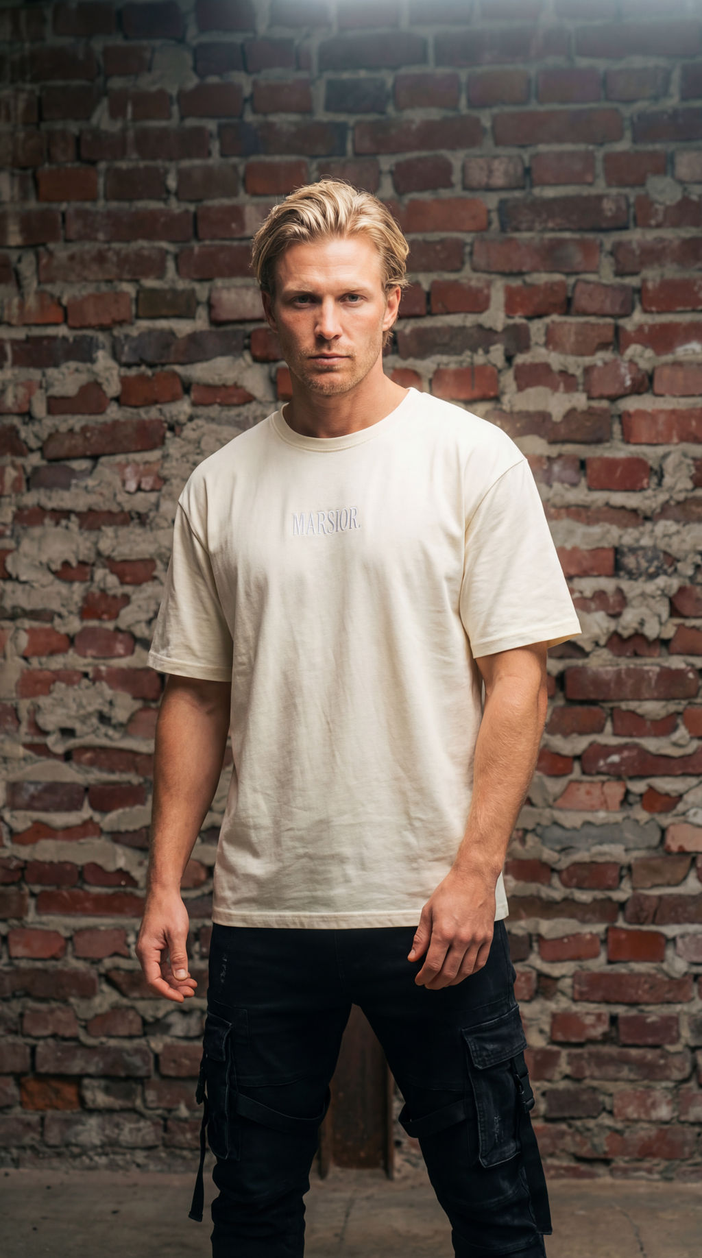MARSIOR. - T-Shirt - White Cremé