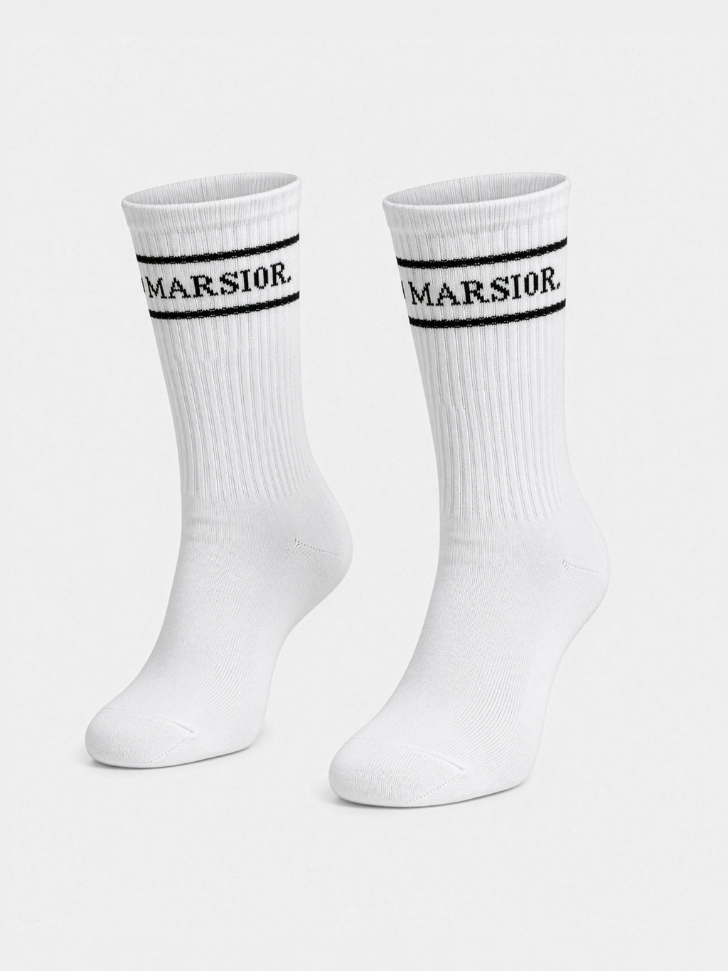 2er PACK - MARSIORSTUDIO. - Socks White